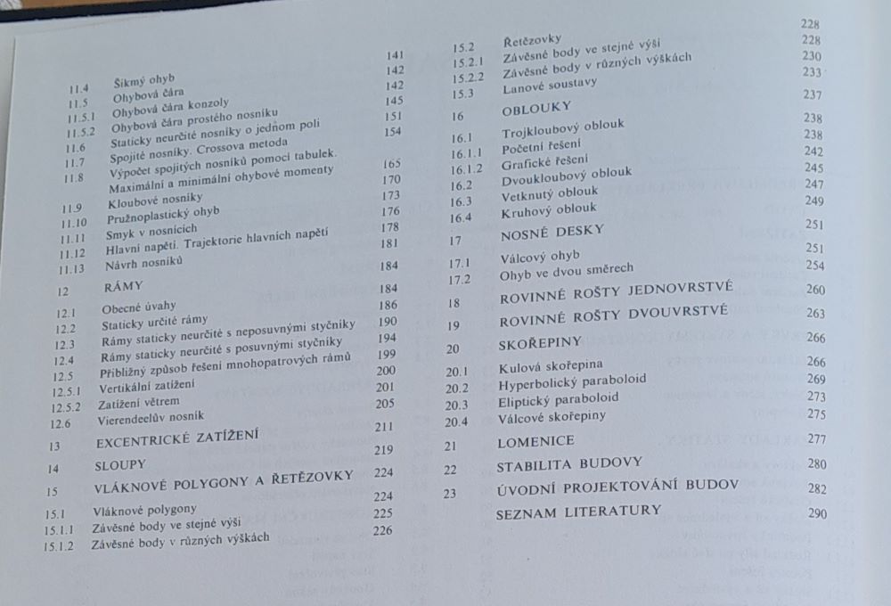 Stavební mechanika pro architekty