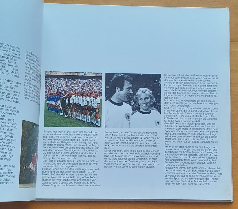 Berti Vogts / Západonemecký futbalový obránca - Majster sveta 1974 - Majster Európy 1972 - Tréner