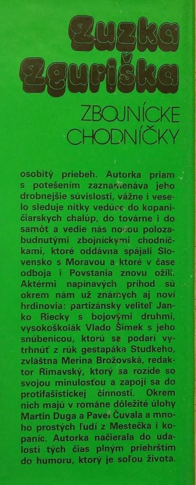 Zbojnícke chodníčky / 3. diel mestečkovskej trilógie / Vybrané spisy zväzok 5.