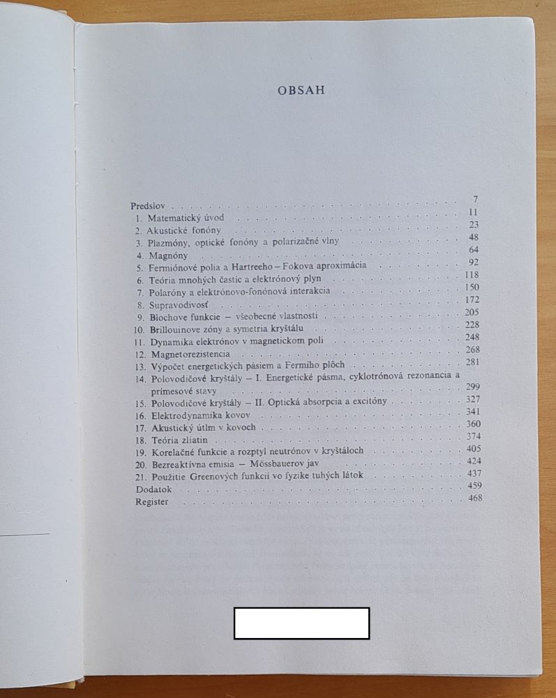 Kvantová teória tuhých látok / Edícia Teoretickej literatúry