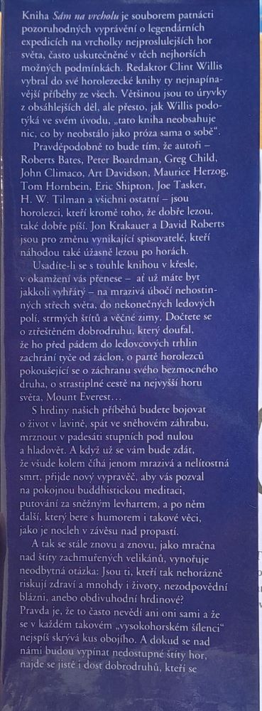 Sám na vrcholu / Neuvěřitelné příběhy z nejvyšších hor světa