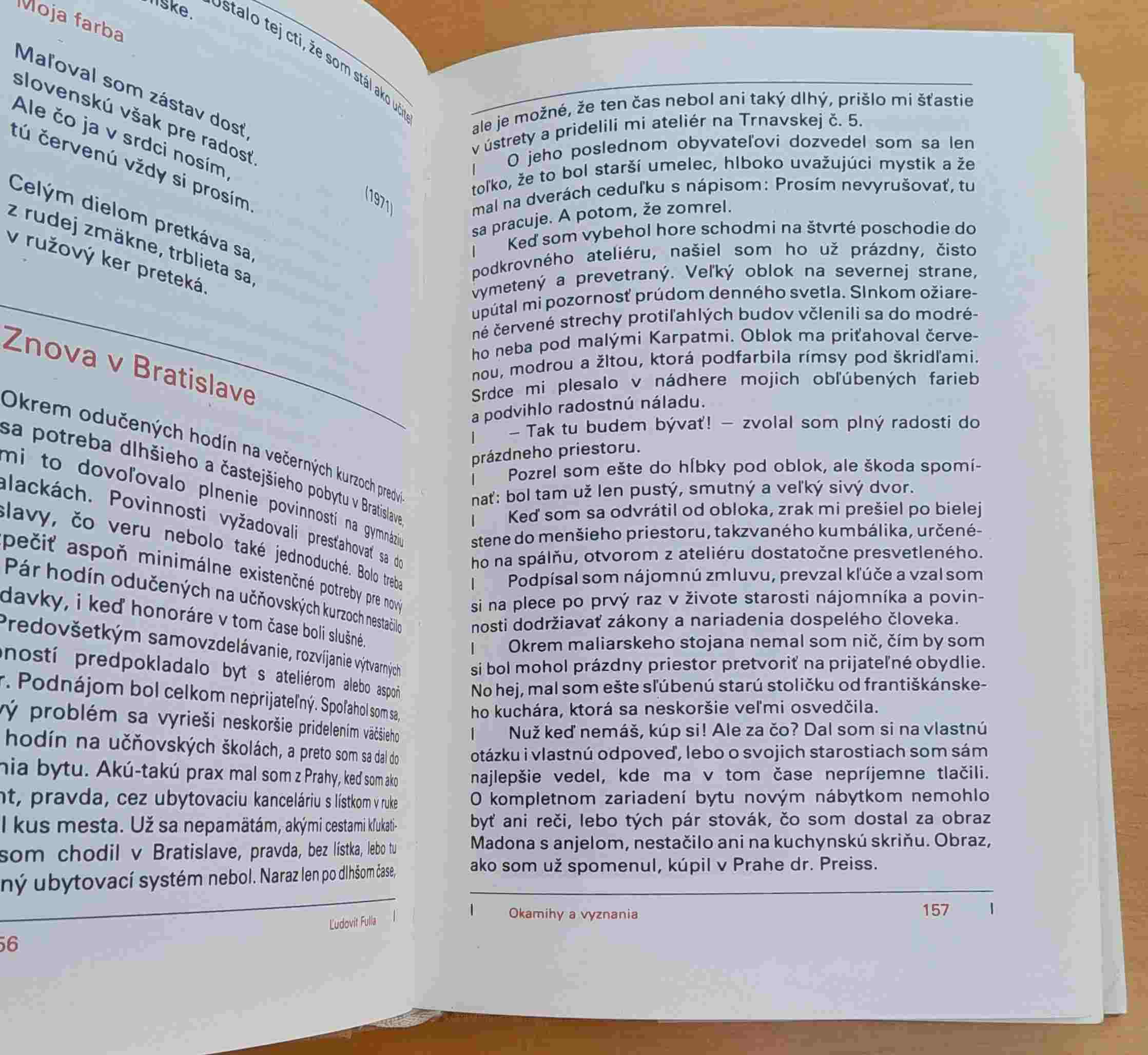 Okamihy a vyznania / Ľudovít Fulla