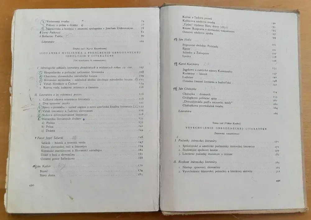 Dejiny slovenskej literatúry II. / Od konca 18.-tého storočia do 50-tych rokov 19.-tého storočia