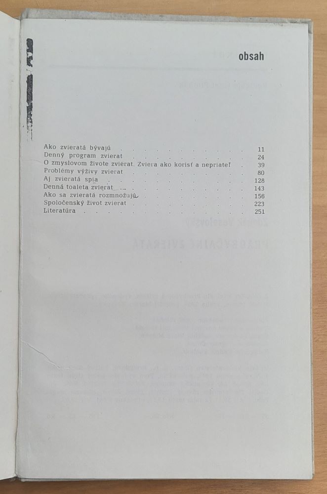 Praobyčajné zvieratá / Edícia Periskop