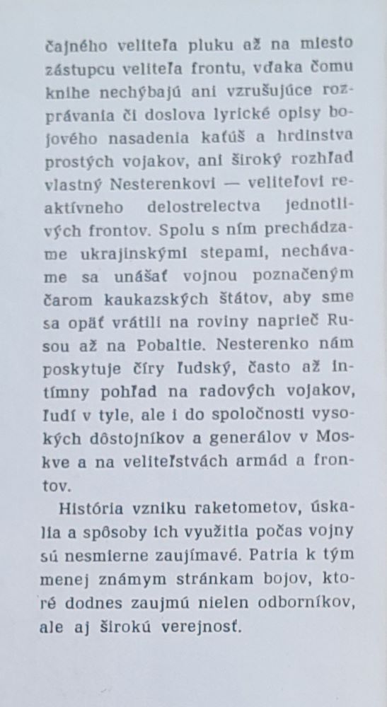 Paľbu vedú kaťuše / Edícia Memoáre