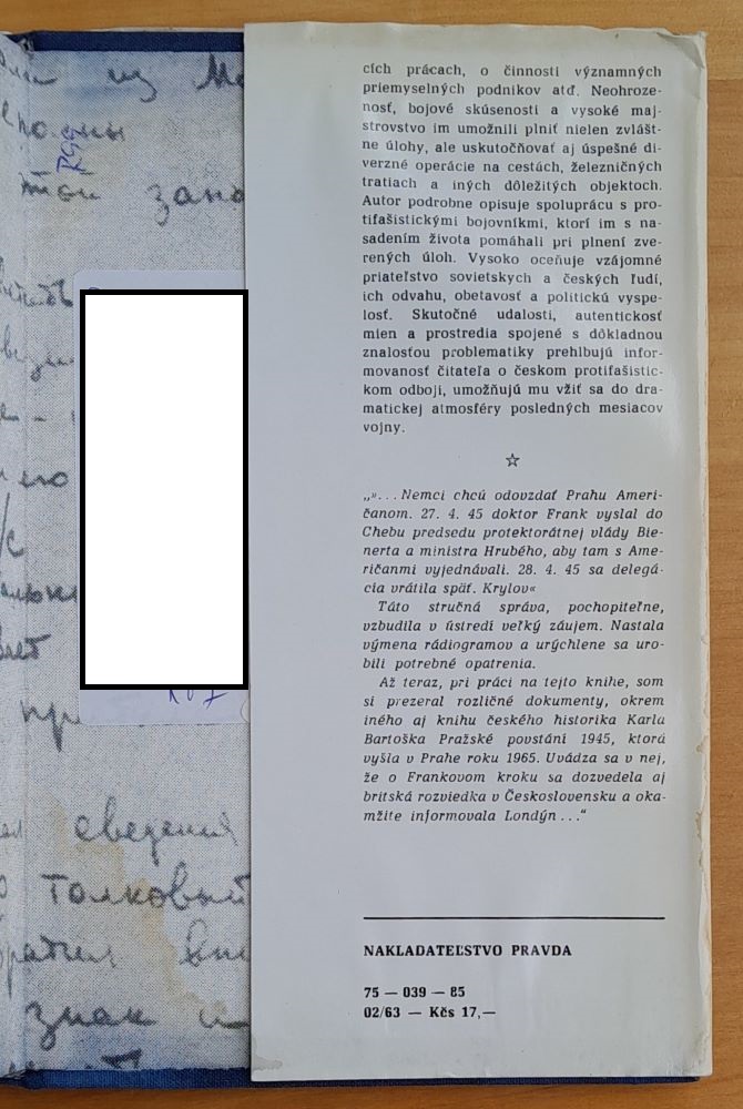 Zvláštne poslanie / Edícia Memoáre