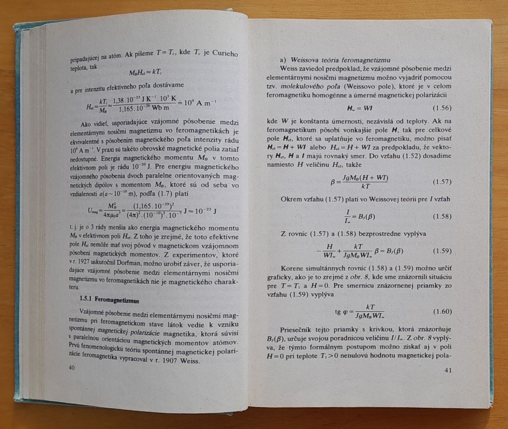 Magnetizačné procesy / Edícia Matematicko-fyzikálnej literatúry