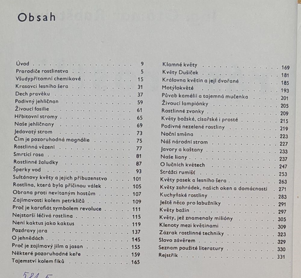 Skrytá krása rostlin / Lesnictví a myslivost