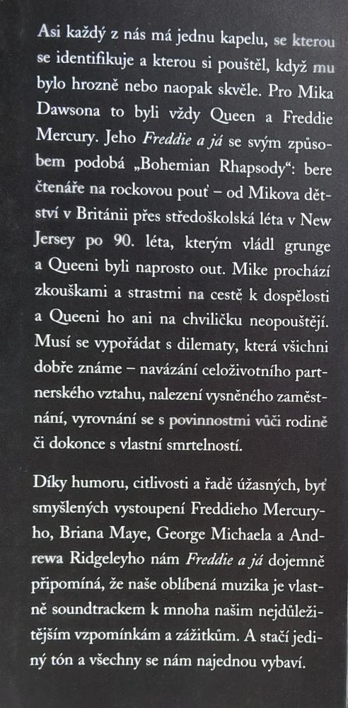 Freddie a Já / Bohémská rapsódia dospívaní
