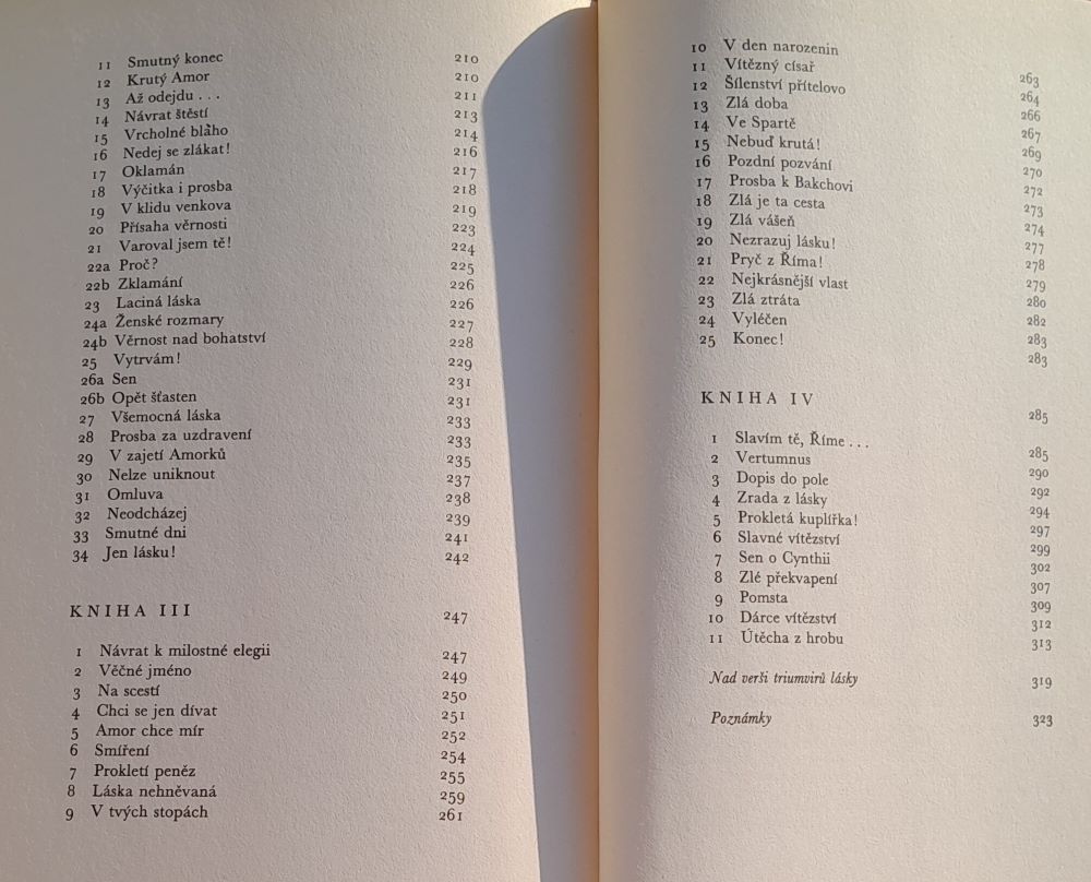 Triumvirové lásky / Katullus / Tibullus / Propertius