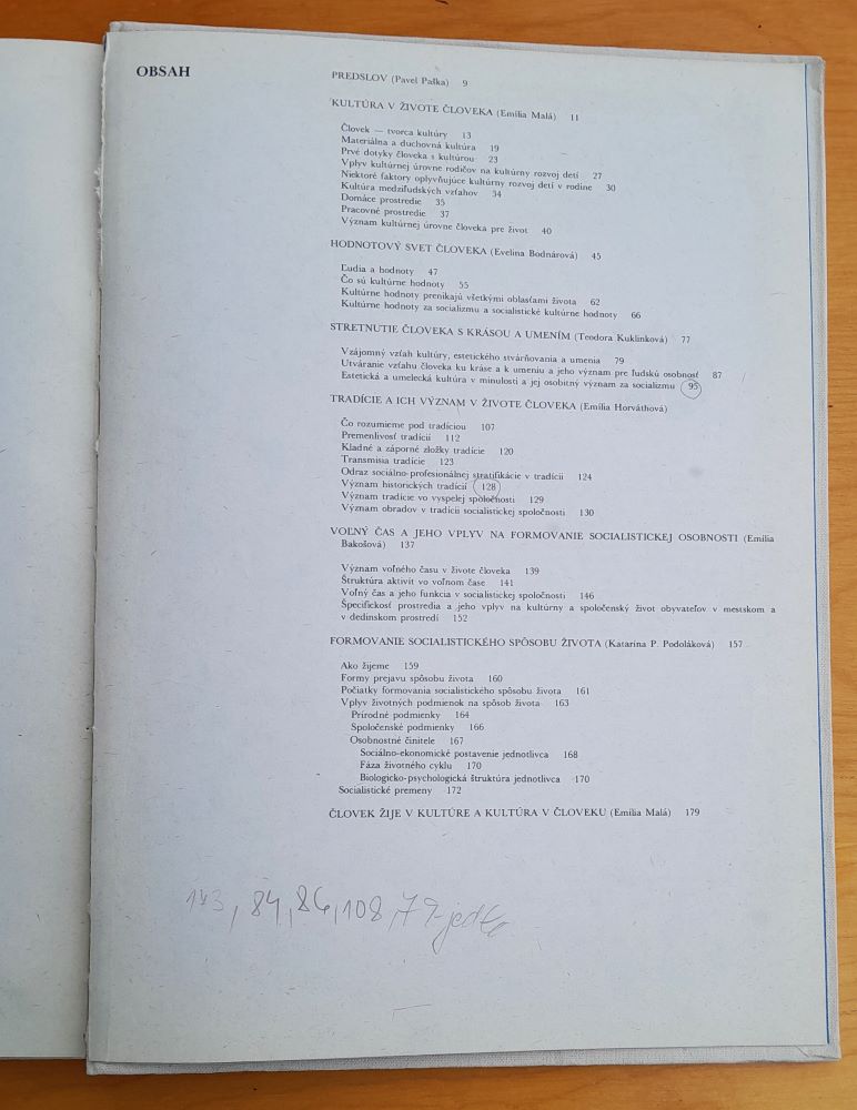 Kultúra v každodennom živote / Rodina a spoločnosť