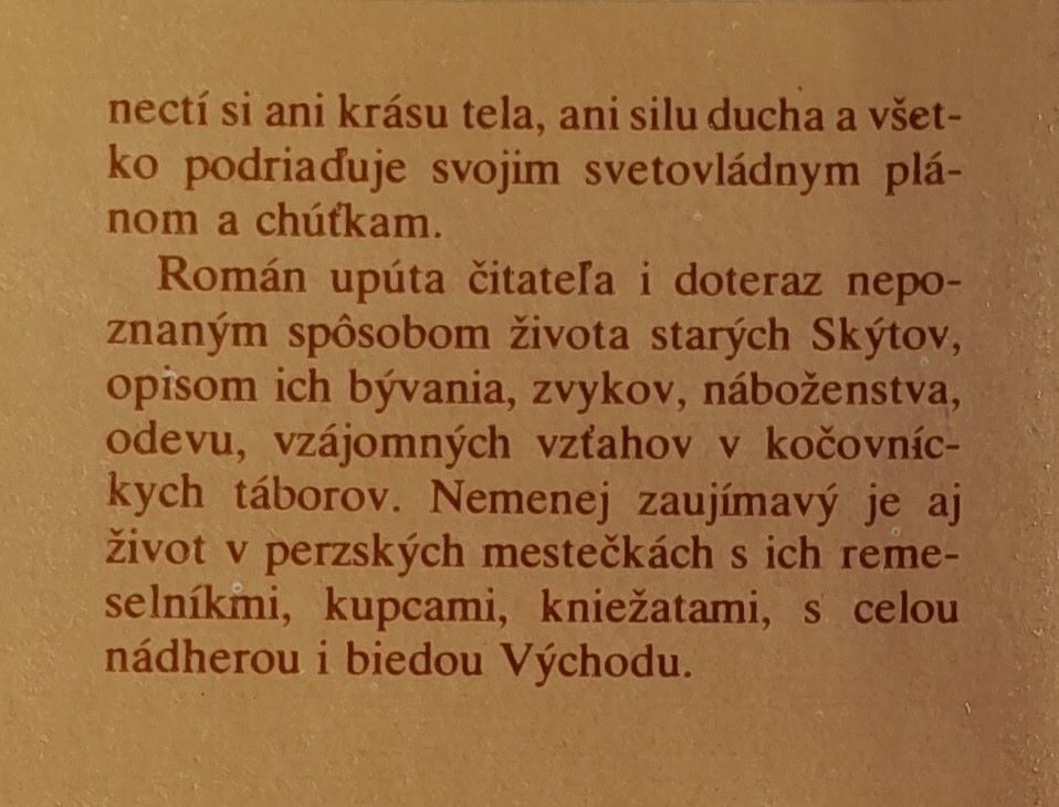 Kráľ kráľov / Historický román o boji kočovných kmeňov Skýtov v ázijských stepiach proti Alexandrovi Veľkému Macedónskemu
