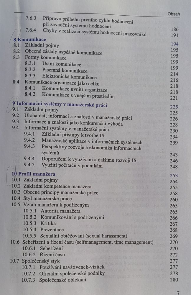 Management / Základy, prosperita, globalizace