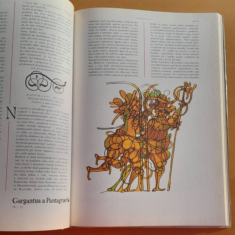 Gargantua a Pantagruel / Kniha prvá, druhá a tretia