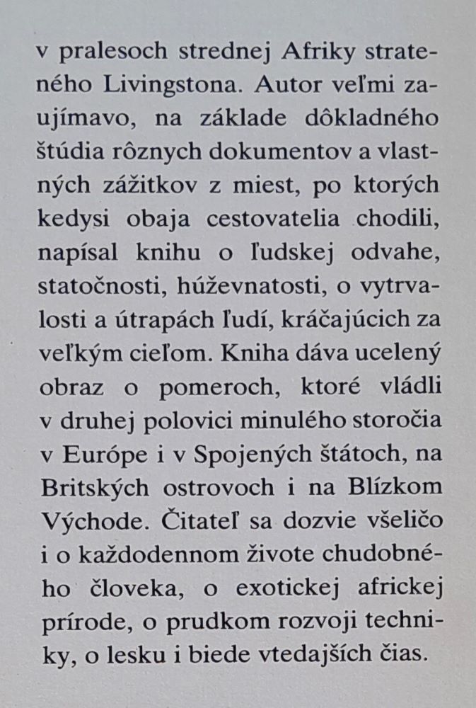 Stanley hľadá Livingstona / Ins dunkle Afrika