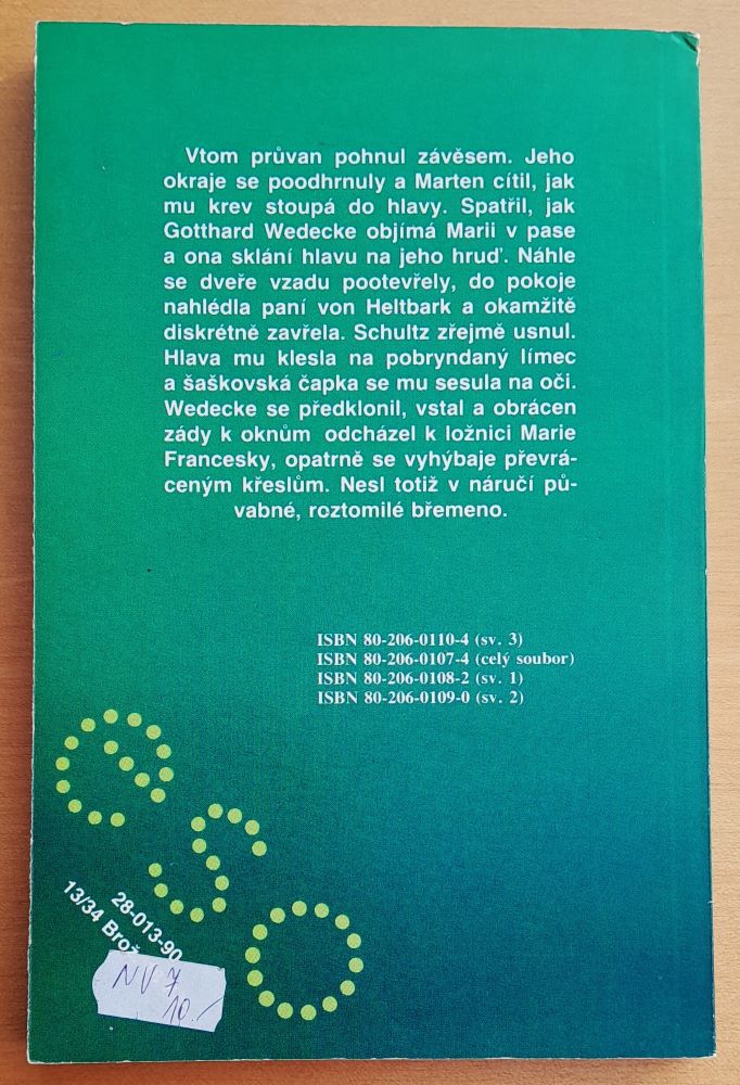 Korzár Marten / 1. Černá vlajka / 2. Červené kříže / 3. Zelená brána