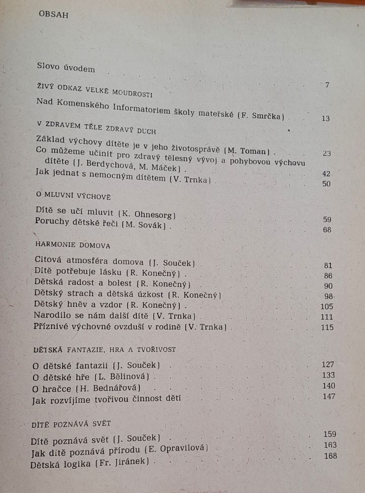 ABC rodinné výchovy 1. / Dítě předškolního věku