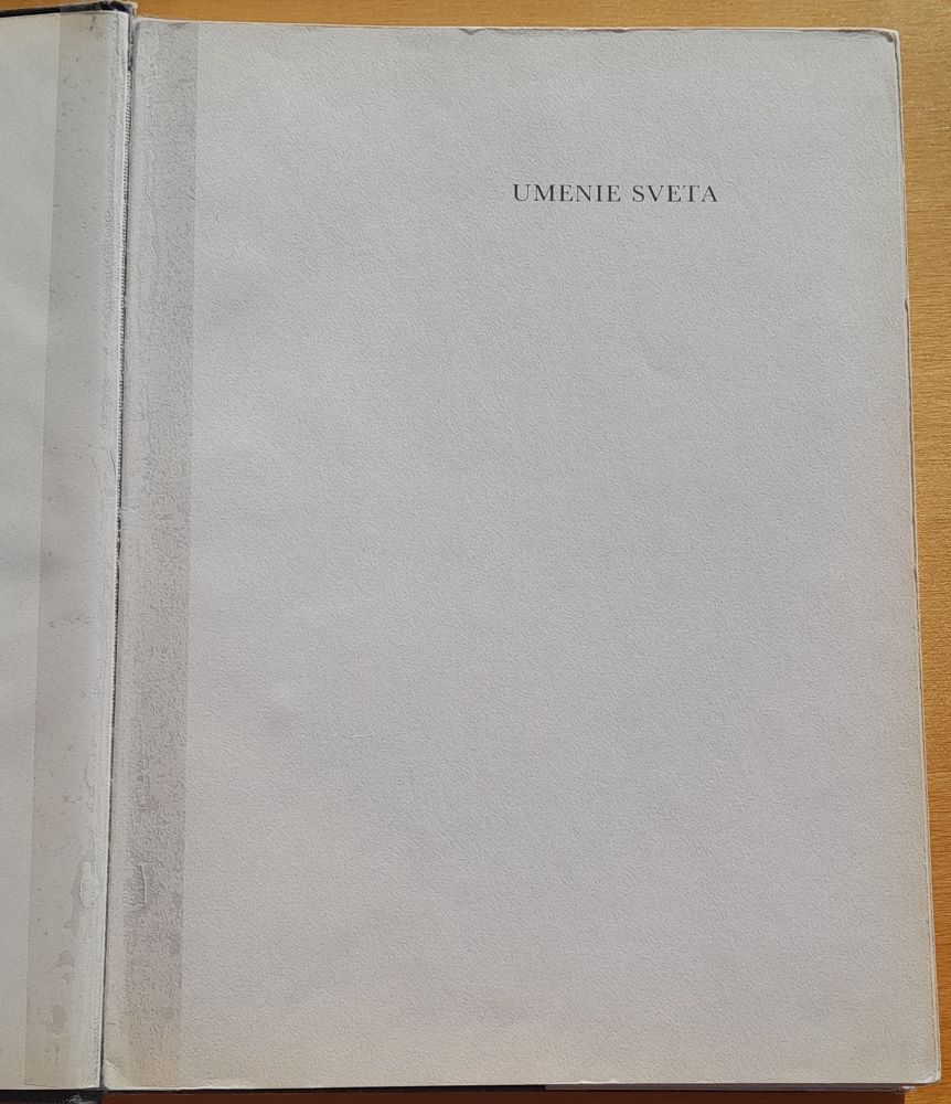 Umenie čiernej Afriky / Umenie sveta / Alina Trojanová 