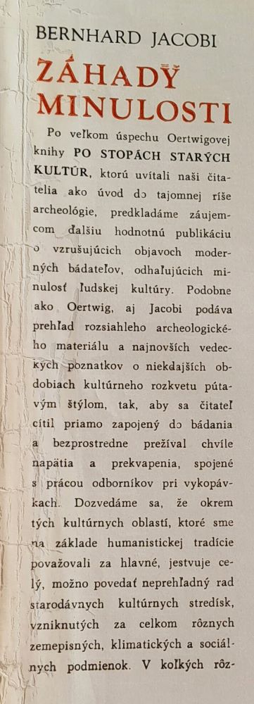 Záhady minulosti / Edícia Veda a súčasnosť / Séria história