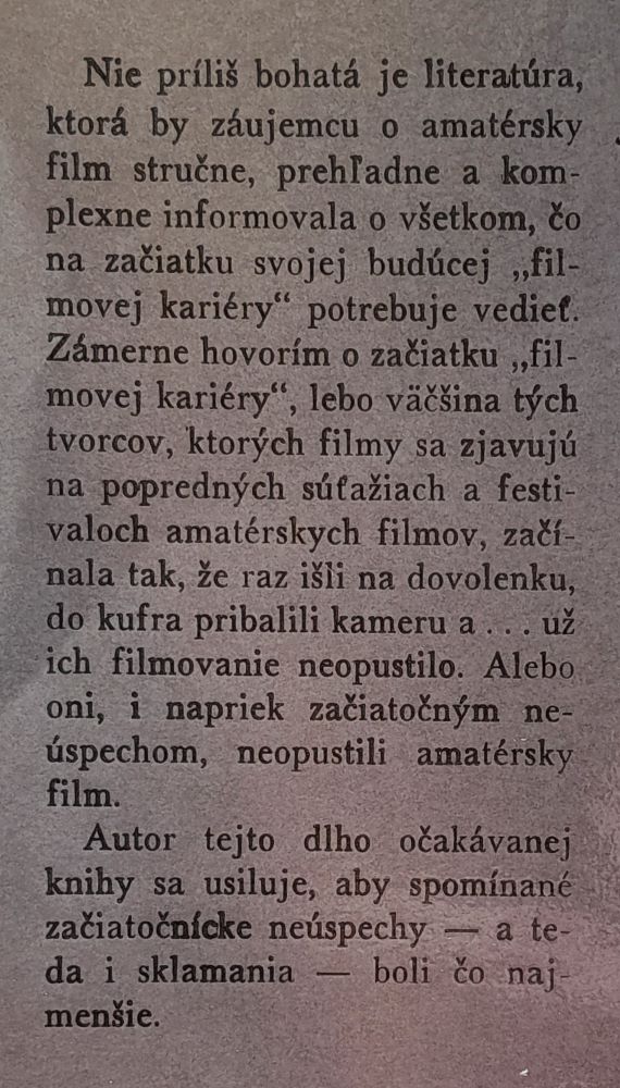 Filmujeme na cestách / Edícia fotografickej a filmovej literatúry