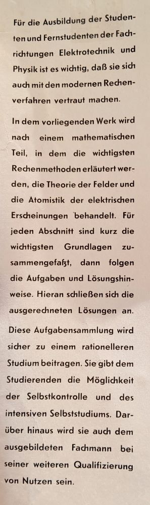Aufgaben zur theoretischen elektrotechnik