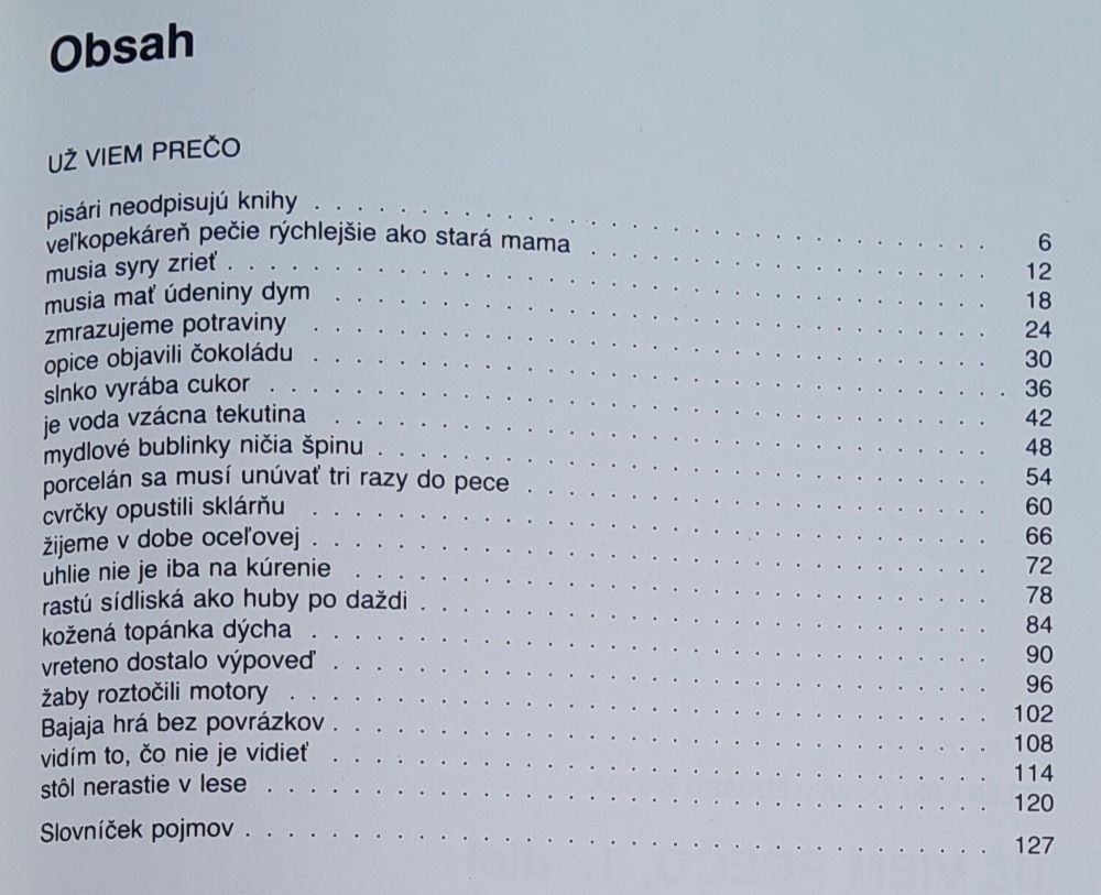 Už viem prečo 1. diel