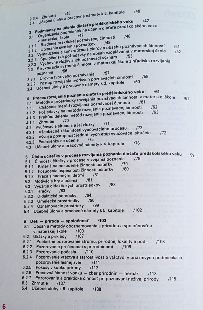 Dieťa sa hrá a spoznáva svet / Metodika rozvíjania poznania detí v materskej škole
