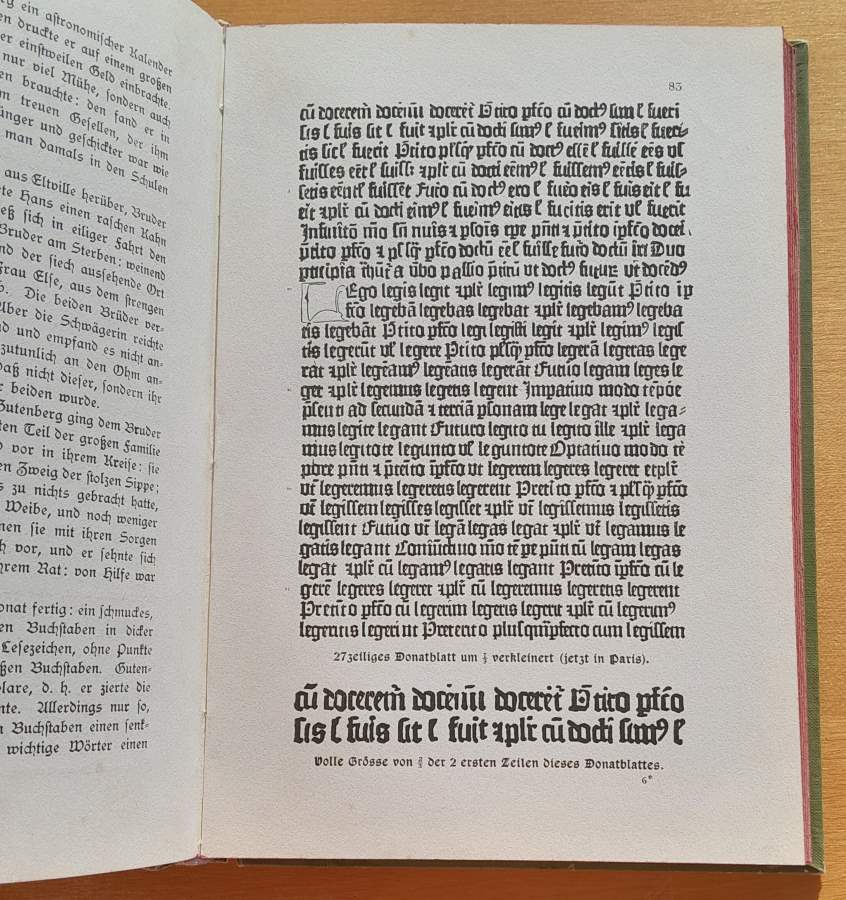 Johannes Gutenberg, der Erfinder der Buchdruckerkunst