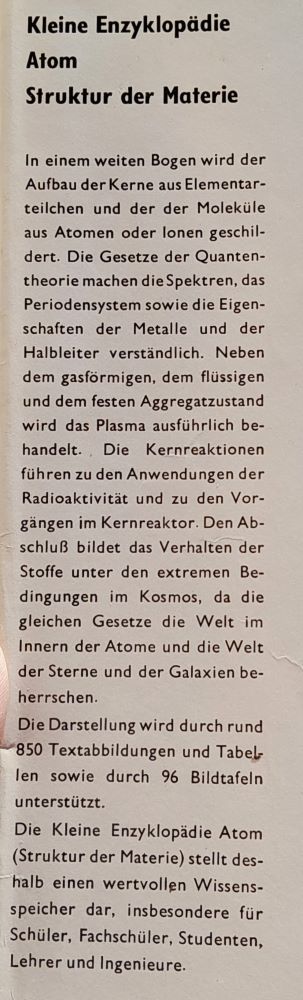 Atom, Struktur der Materie / Atóm, štruktúra hmoty