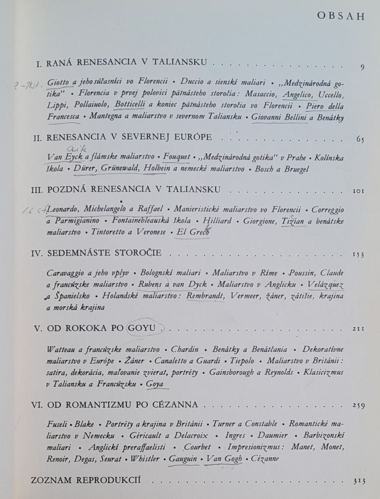 Stručné dejiny maliarstva od Giotta po Cézanna