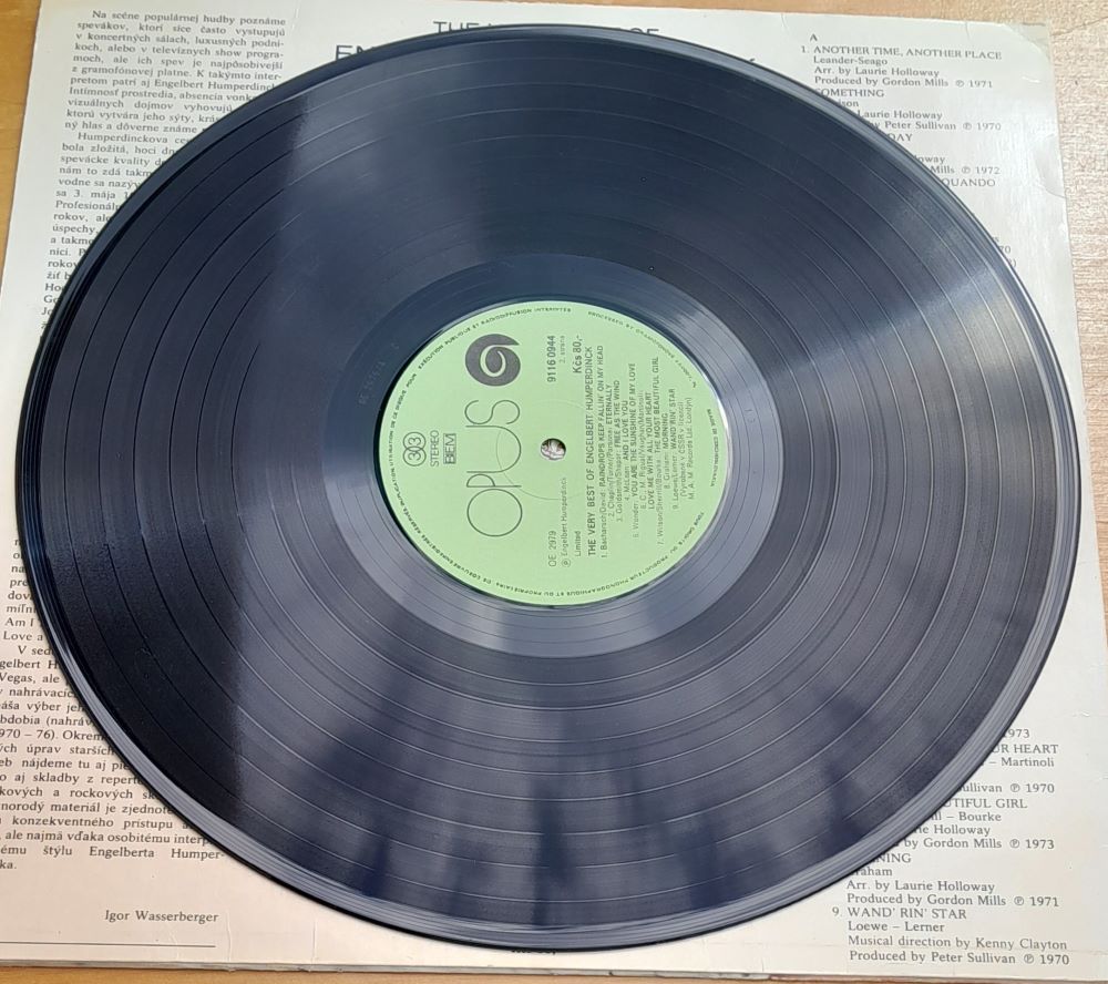 Engelbert Humperdinck LP platňa - long play