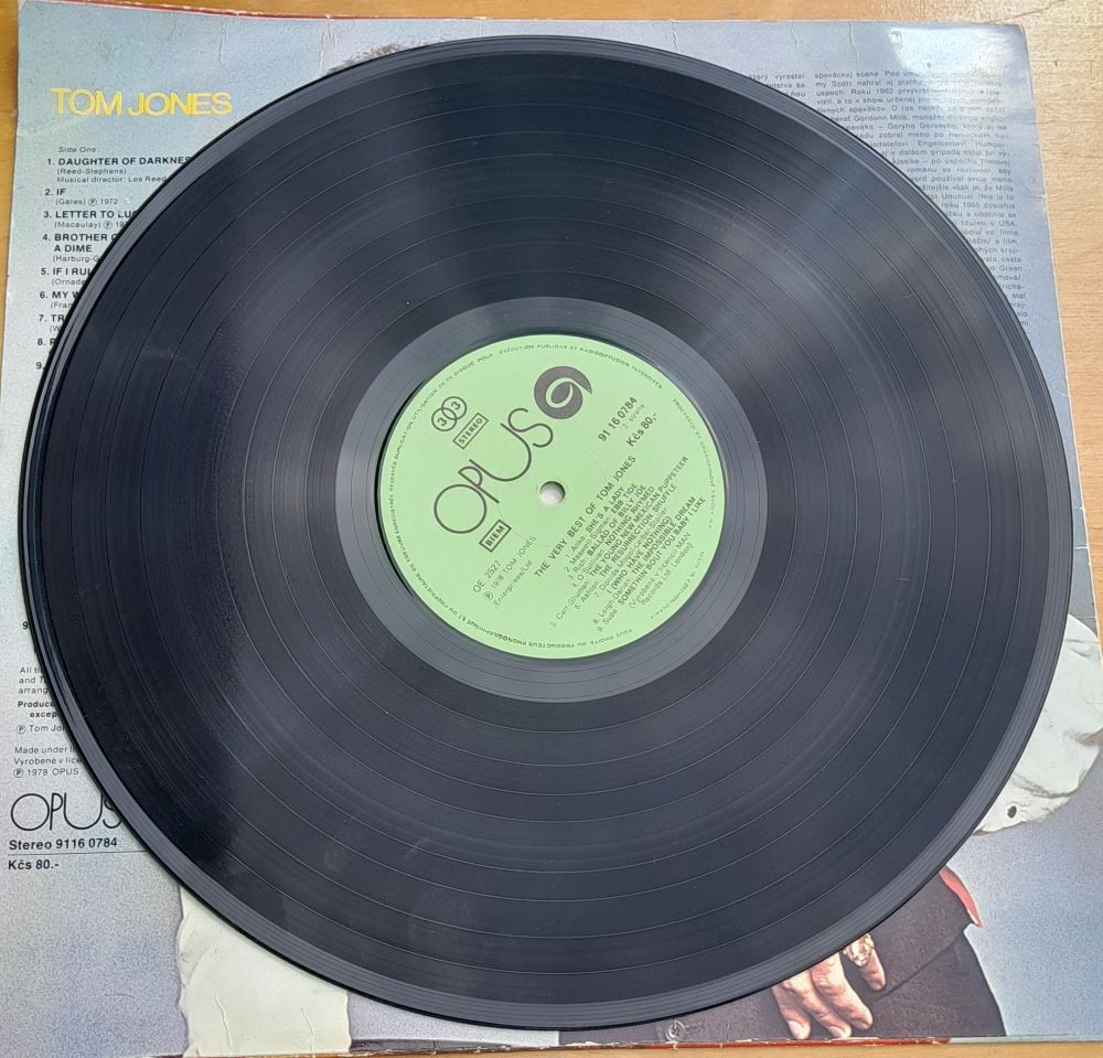 Tom Jones, The very best of, LP platňa - long play