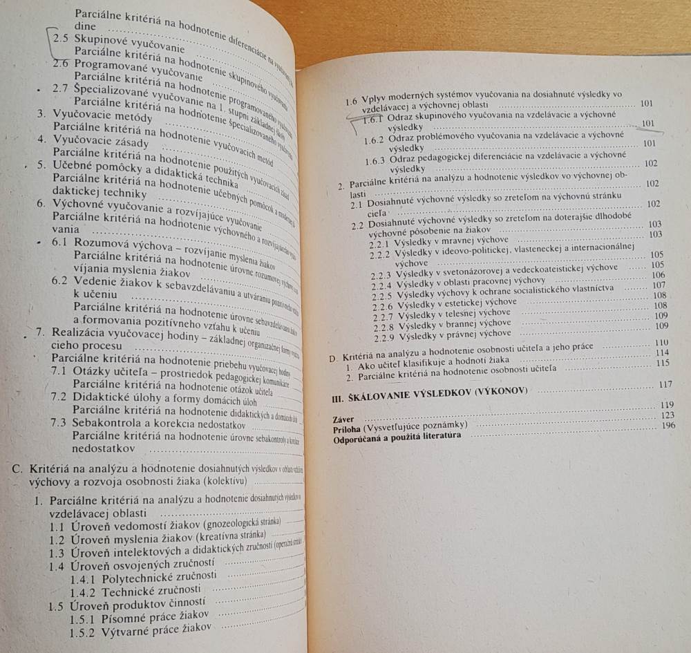 Analýza vyučovacej hodiny