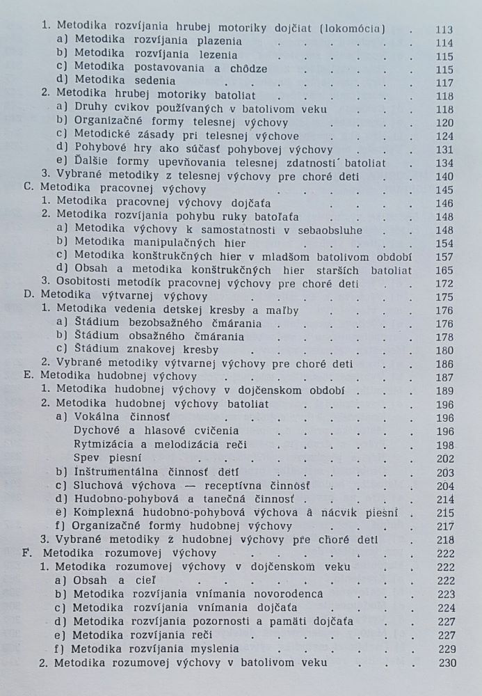 Metodika výchovnej starostlivosti / Učebnice pre stredné zdravotnické školy