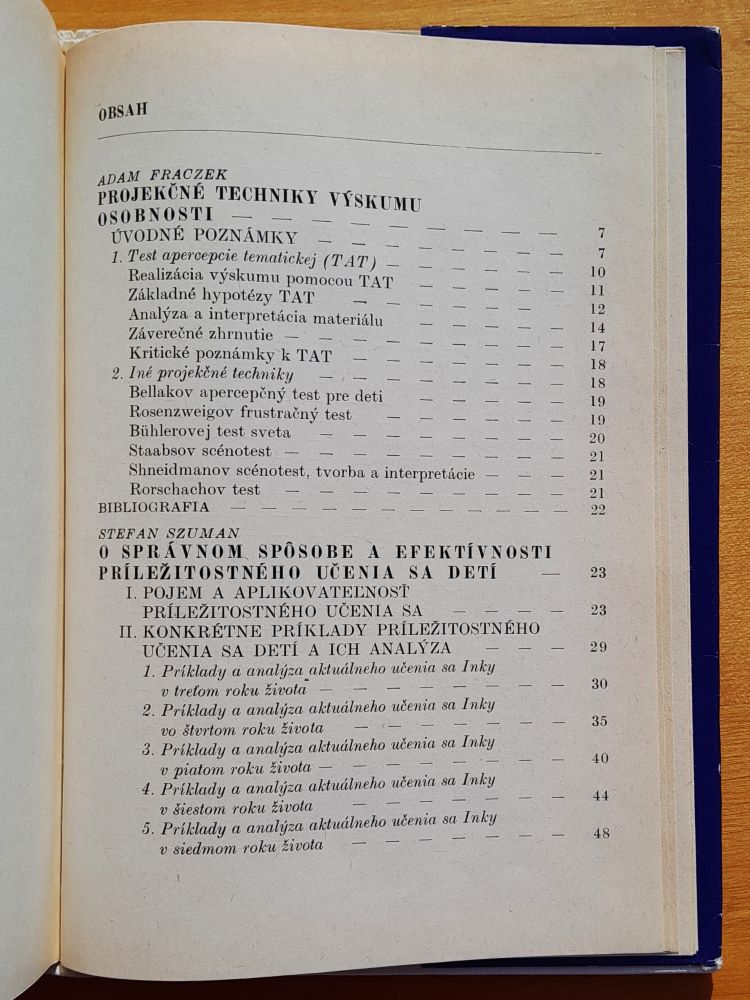Metódy psychologických výskumov / Výskumné metódy v pedagogickej psychológii