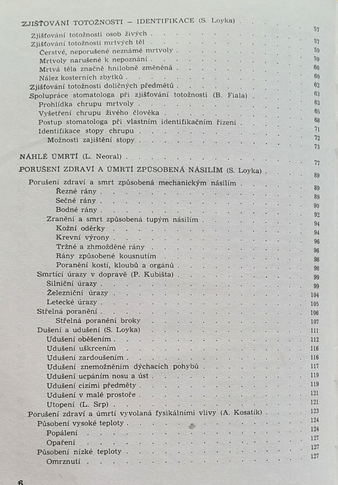 Učebnice soudního lékařství pro stomatology / Učebnice pro lékařské fakulty