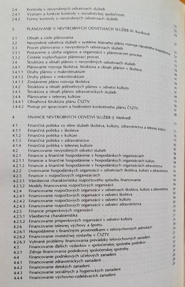 Ekonomika nevýrobných odvetví služieb