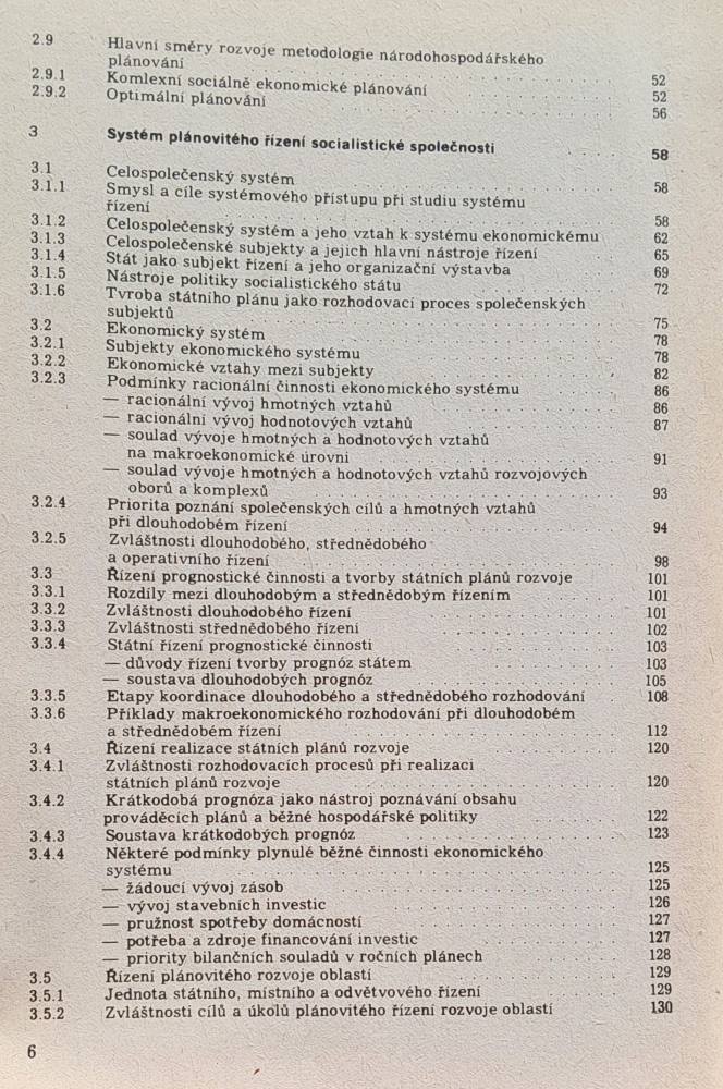 Úvod do teorie a praxe národohospodářského plánování