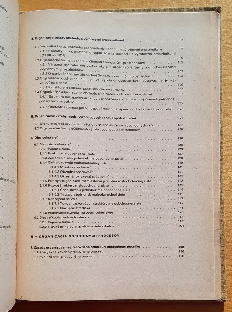Organizácia a riadenie obchodnej činnosti