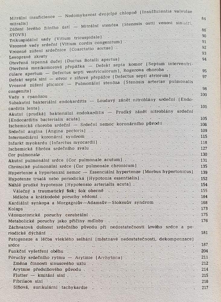 Základy nemocničního a polního vnitřního lékařství