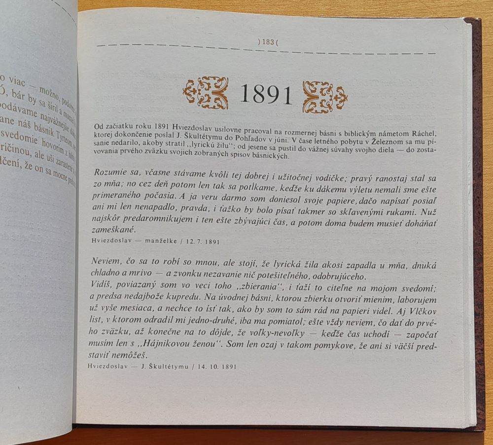 Herold svitajúcich časov Hviezdoslav / Život a dielo v dokumentoch