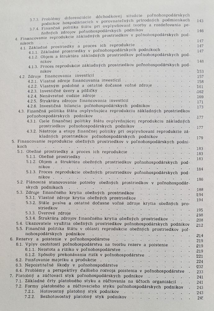 Financie poľnohospodárstva / Náklad 1000 kusov