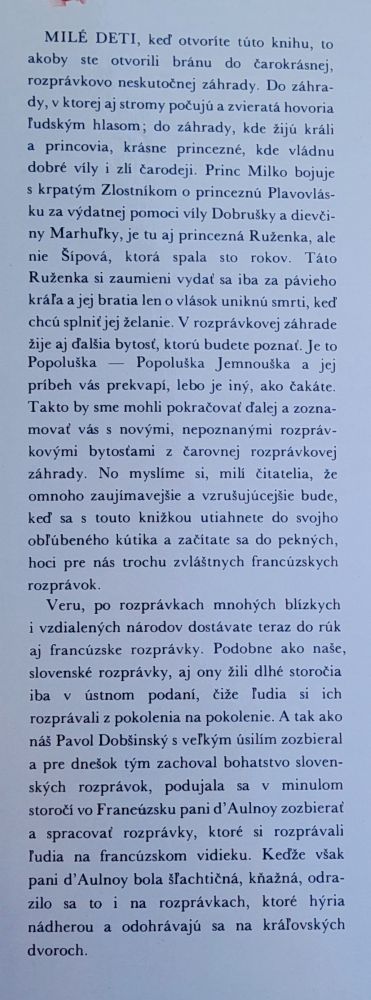 Páví kráľ / Francúzske rozprávky