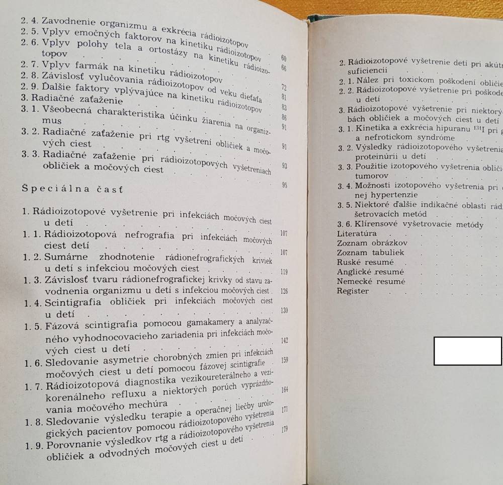 Rádioizotopové vyšetrenie obličiek a močových ciest u detí / Edícia pre postgraduálne štúdium lekárov
