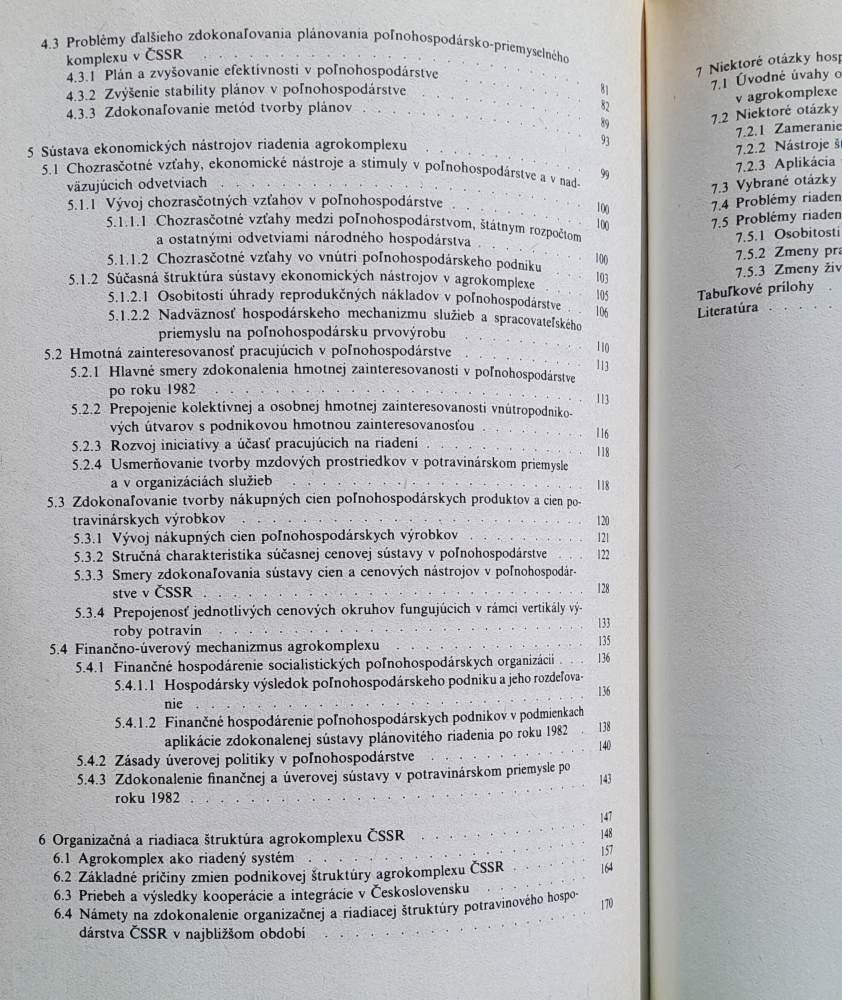 Hospodársky mechanizmus riadenia agrokomplexu / Edícia Ekonomika poľnohospodárstva