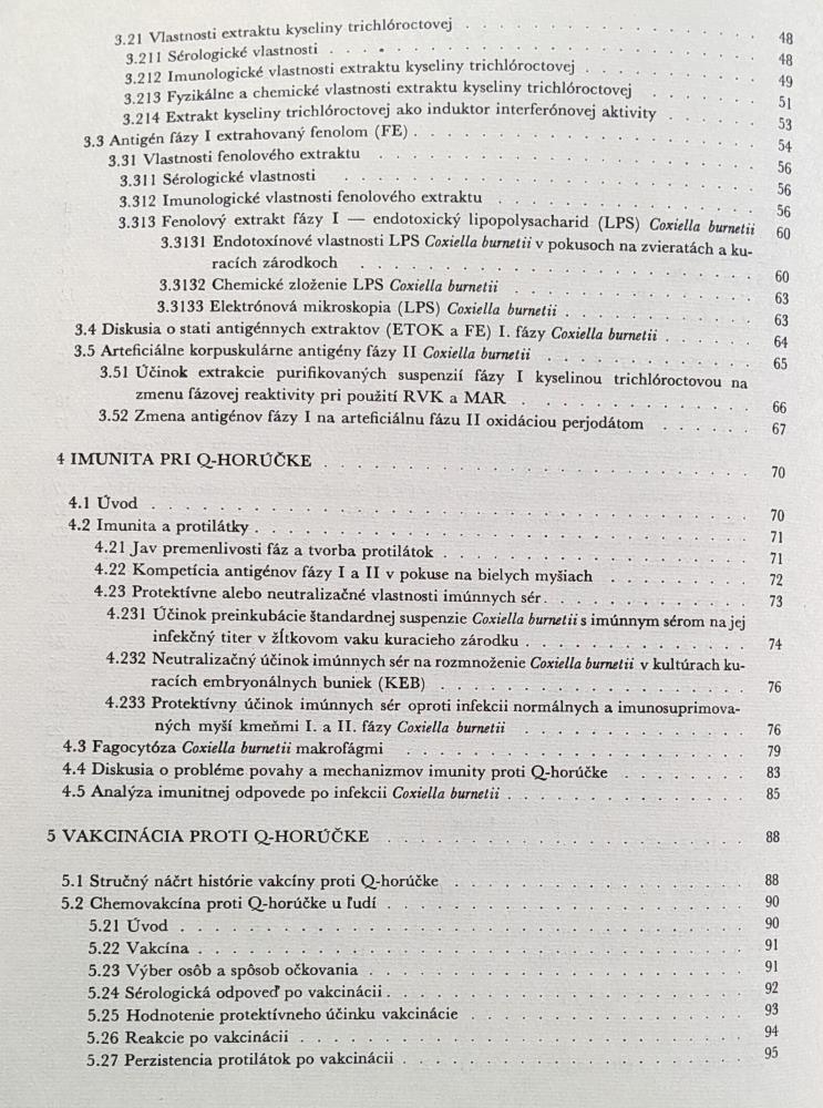 Antigény a imunita pri Q horúčke