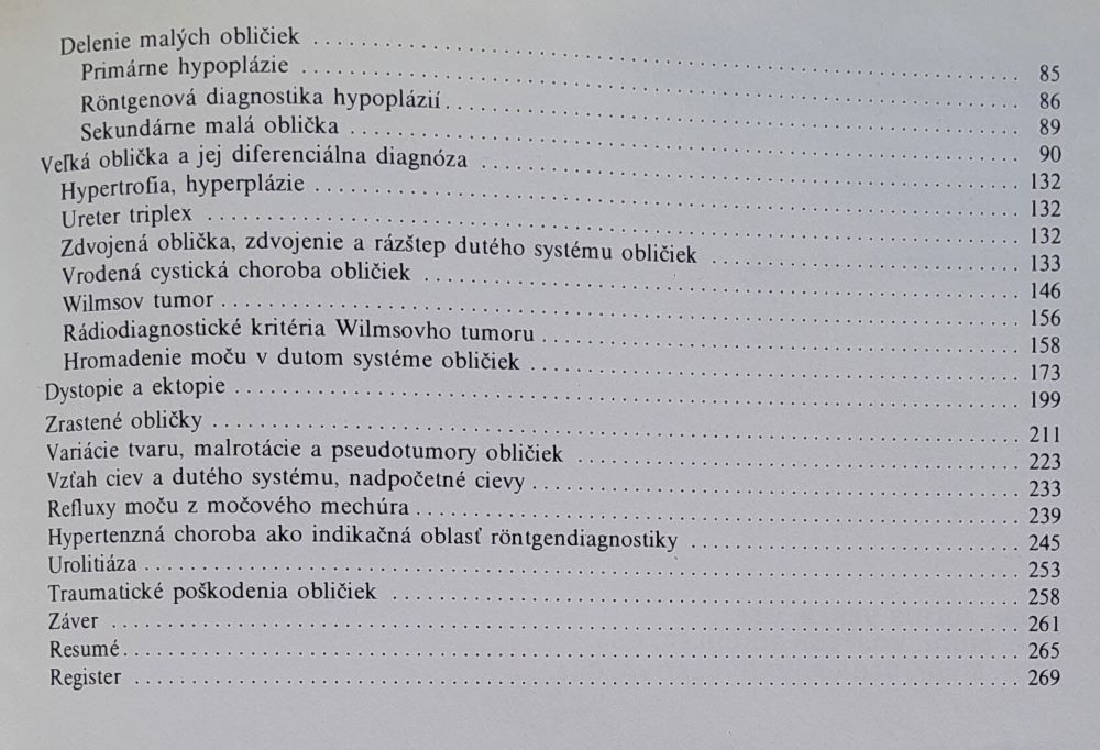 Rontgenová diferenciálna diagnostika nefropatií u detí / Edícia pre postgraduálne štúdium lekárov