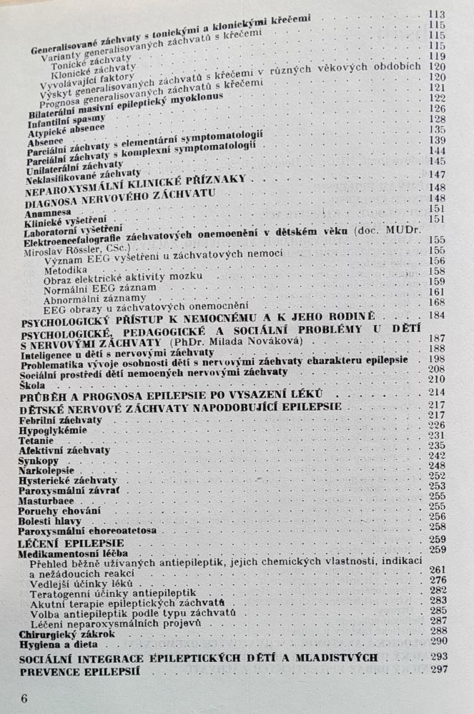 Diagnostika a léčení dětských nervových záchvatú