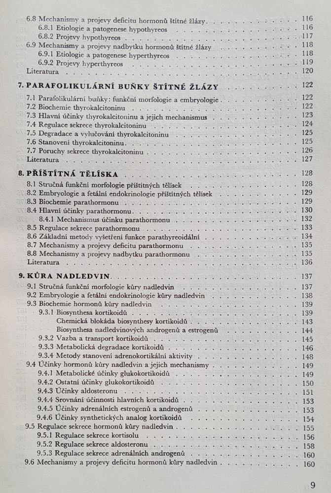 Patofysiologie žláz s vnitřní sekrecí / Patologická fysiologie