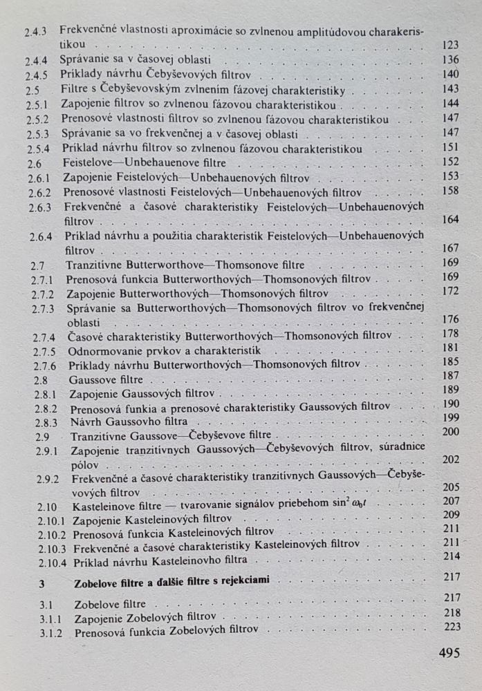 Filtre v televíznej technike / Edície elektrotechnickej literatúry